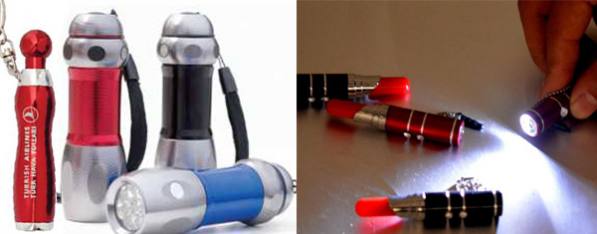Flashlight / Pocketknife / meter